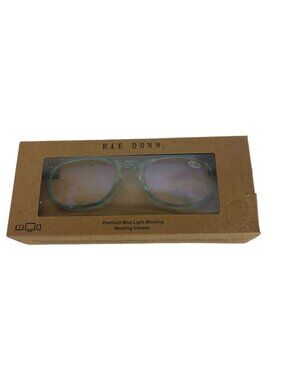 Rae Dunn Premium Blue Light Blocking Glasses 0.00 With Microfiber Pouch